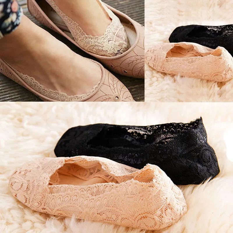 Colorful Ballet Nonslip Summer Loafer Cotton Boat Socks Women Low Cut