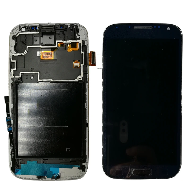 SZHAIYU 5,0 ''регулировка яркости для samsung Galaxy S4 i545 ЖК-дисплей сенсорный экран дигитайзер Рамка Корпус SCH-R970 SCH-i545