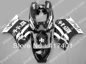 

white black body for SUZUKI RGV250 91 92 93 94 95 96 VJ22 91-96 RGV 250 1991 1992 1993 1994 1995 1996 1991-1996 fairing kit