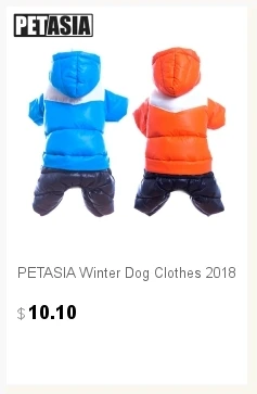 Собака одежда зимнее пальто для собак куртка Водонепроницаемый теплый комбинезон Щенок пальто Чихуахуа для малого Большой больших собак