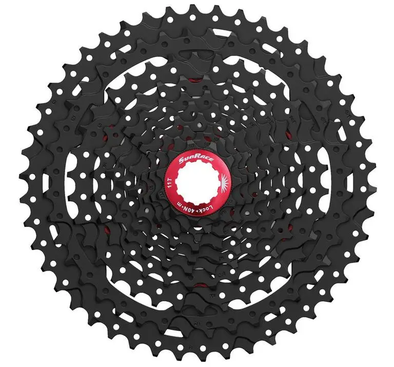 SunRace CSMX3 CSMS3 10 سرعة 11-46 طن كاسيت الدراجة Freewheel ضرس دراجة هوائية جبلية كاسيت دراجة أجزاء 10 سرعات 11-46 طن