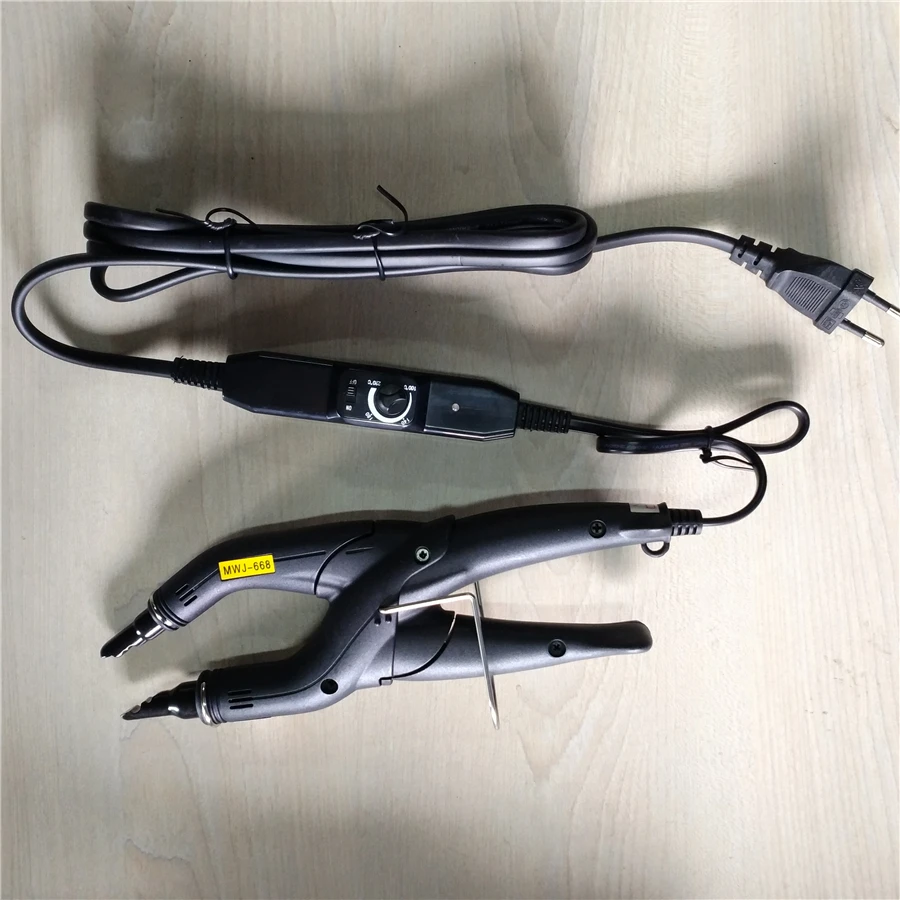 

Perfect Hair Fusion Iron Extension Connector Keratin Machine Kit Styling Tool Loof Iron Connector for Girl ferramentas de cabelo