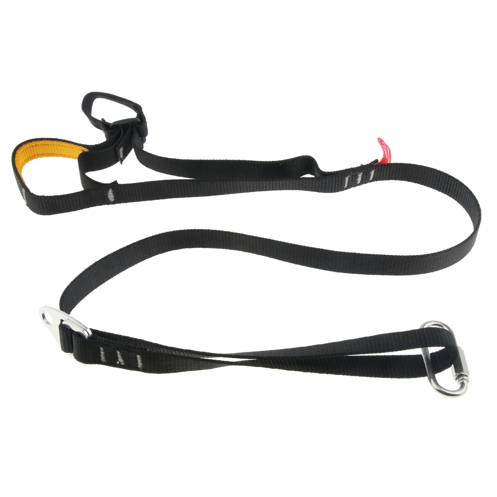 

1 Pcs Adjustable Strong Polyester Climbing Footer Ascender Sling Loop for Outdoor Mountaineering Rock Climbing Accessory