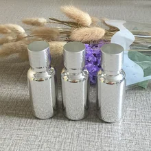 100pcs Silver 20ml glass essential oil bottle with ribbed cap , wholesale bottle-grade sub-bottling ,essential oil small bottle 100pcs Silver 20ml glass essential oil bottle with ribbed cap , wholesale bottle-grade sub-bottling ,essential oil small bottle