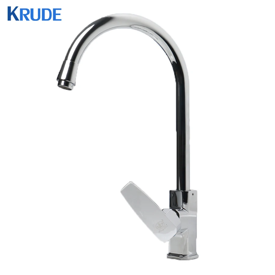 Stainless Steel Kitchen Sink Faucet Hot And Cold Mixer Taps Wash Dish Single Handle Hole | Обустройство дома