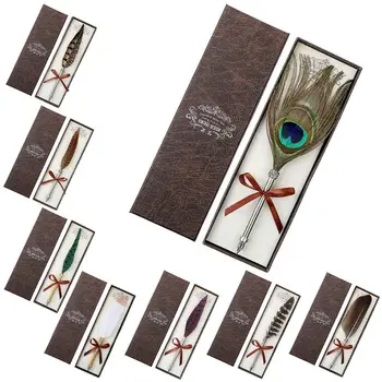 

Vintage Quill Dip Feather Pen Fountain Pens Calligraphy Writing Supplies Gifts