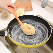 Кухня не грязная рука антипригарное масло для кастрюль щетка домашняя высокая температура щетка с длинной ручкой инструмент для очистки дома
