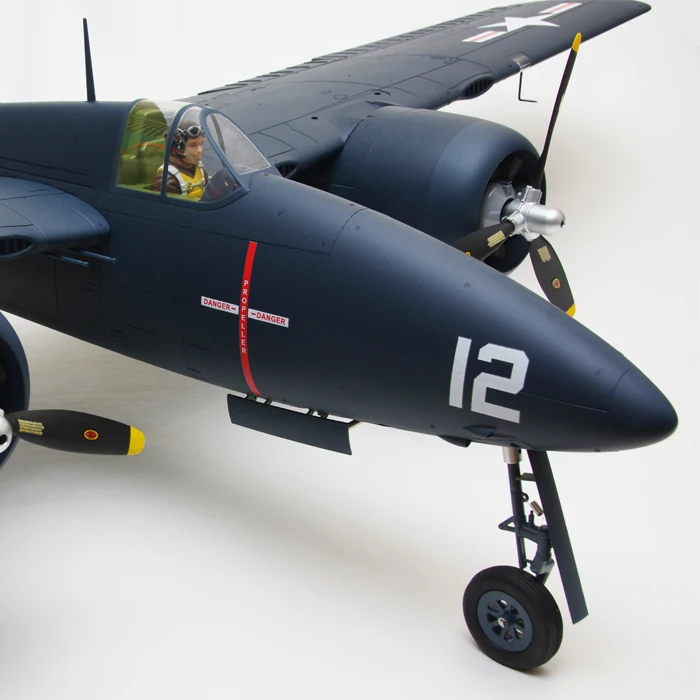 Полета линии гигантский весы радиупрвляемый Warbird 1600 мм F7F-3 PNP Без ESC