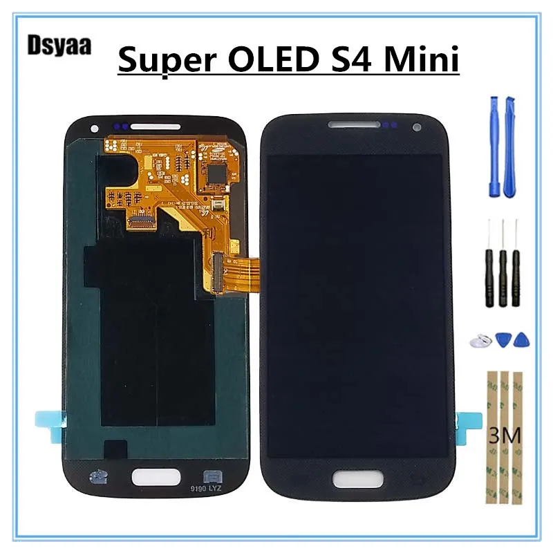 

4.3 Inch Super OLED LCD for Samsung for Galaxy S4 Mini I9190 I9192 I9195 LCD Display Touch Digitizer Screen