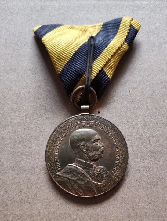 

24g 40 Years of Coronation Franz Joseph Austro-Hungary 34mm