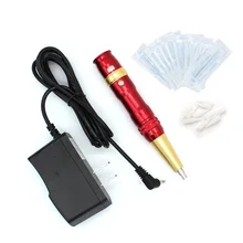 Горячие saleTattoo Перманентный макияж бровей ручка машина макияж и губы роторная Татуировка Машина Швейцарский двигатель ручка для нанесения тату