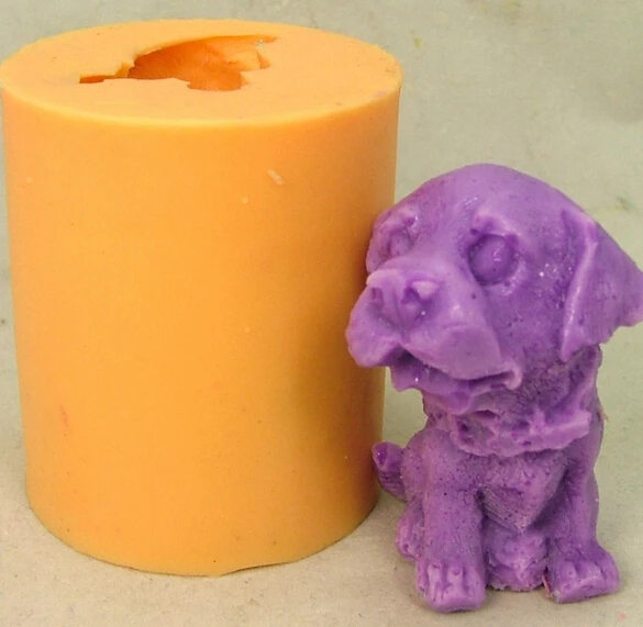 

Помадка торт плесень 3d lovelydog мыло ручной работы свечи силиконовые формы