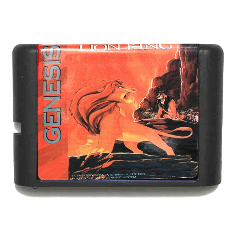 Игровая карта Lion King для 16 бит Sega MD Mega Drive игровой консоли Genesis | Электроника