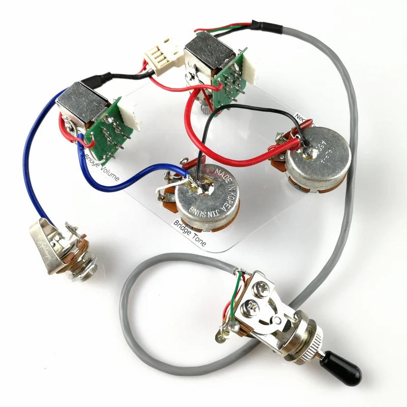 Online 1 Set LP Standard ProBucker Alnico E gitarre zebra Humbucker Pickups mit Pro Kabelbaum Für EPI