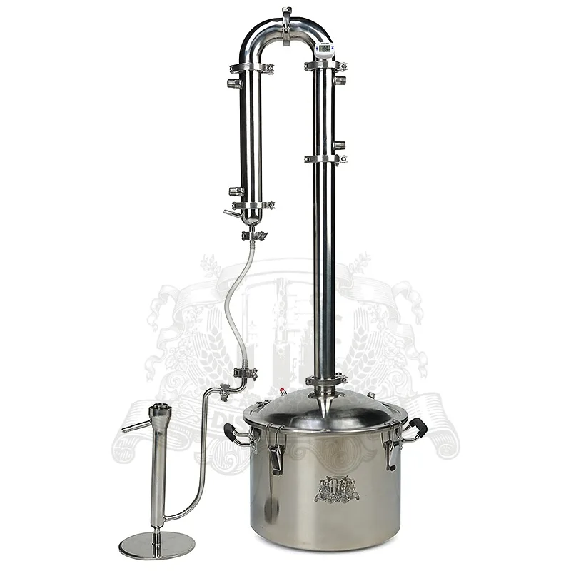 

Continuous measurement alcohol stainless steel 304 Tri clamp OD64mm Parrot Connection for Distiller.