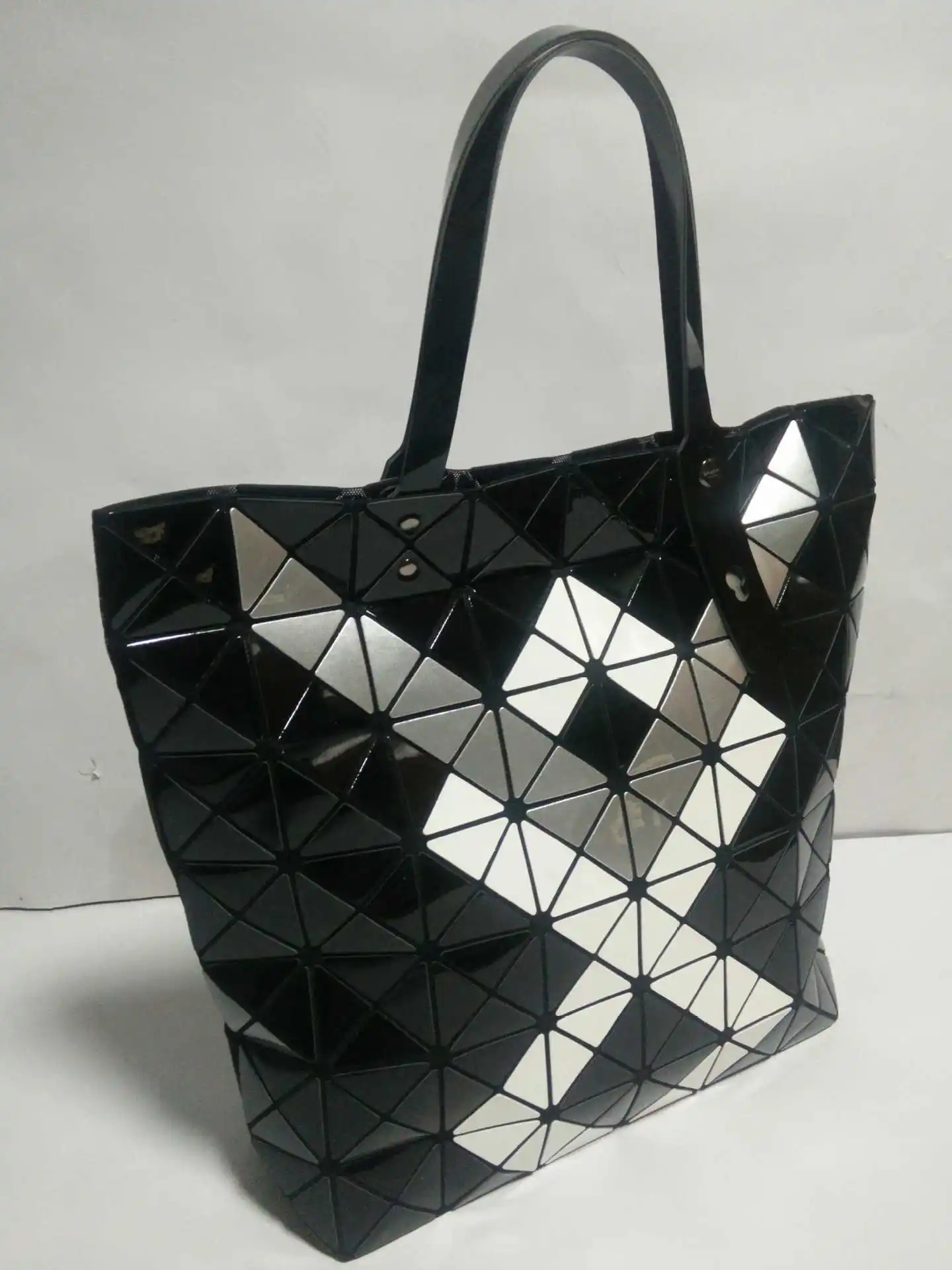 Hot Fashion Brand Women s Same As Baobao Casual Bag Ladies Bao Bao Lattice Geometric Patchwork