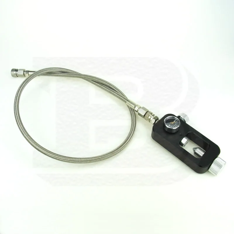 Scuba Fill Station With 36 Stainless Steel Braided 36 whip fill hose2