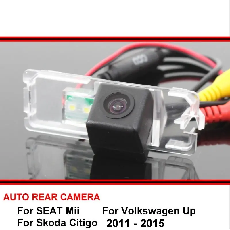 Для сиденья Mii/Volkswagen Up/Skoda Citigo автомобильный обратный резервный HD CCD заднего вида парковочная камера заднего вида ночное видение