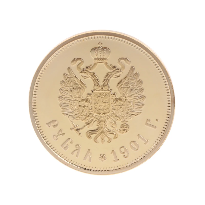 Памятная монета русские 1901 художественные подарки для коллекции BTC Биткоин сплав сувенир Россия 1901 монета без валюты