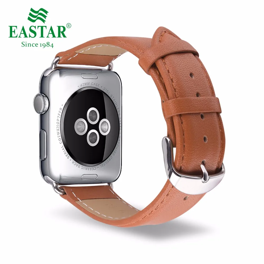 Eastar Genuine Leather for iwatch bracelet Apple Watch Band 42mm 38mm Sport Bracelet For Series 1&2 watch strap Eastar Genuine Leather for iwatch bracelet Apple Watch Band 42mm 38mm Sport Bracelet For Series 1&2 watch strap