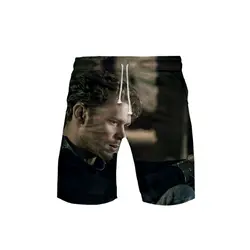 Niklaus Mikaelson 3D принт мужские летние 2019 горячие продажи Новые повседневные крутые и дышащие вентиляционные Стильные пляжные шорты Большие