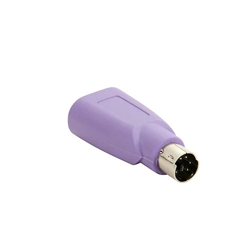 Адаптер Фиолетовый USB в PS2 PS/2 для клавиатуры мыши и конвертер 2 шт.|Компьютерные