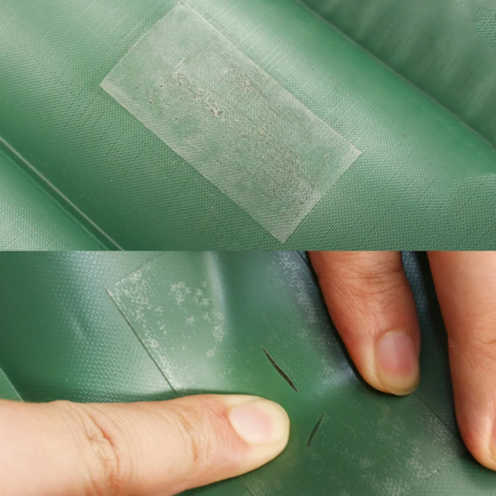 

2pcs Waterproof Transparent Self Adhesive Nylon Sticker Cloth Patches Outdoor Tent Jacket Repair Tape Patch Accessories