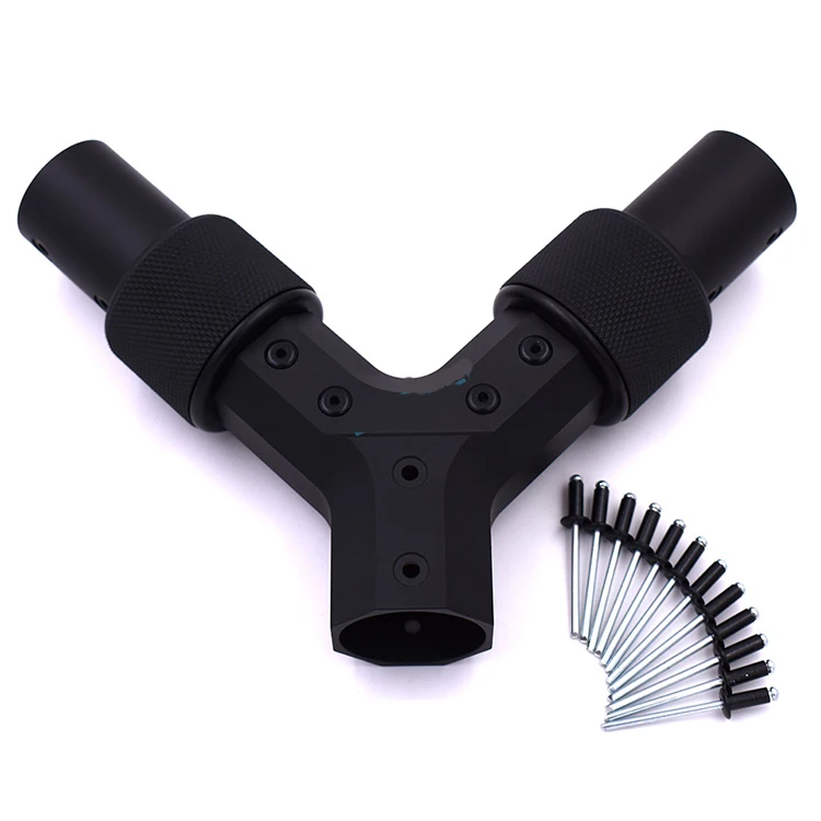 

1PC Plant Protection Drone 35to30mm Folding Arm Frame Arms Tube Tee Joint Self-locking Anti-virtual Foldable Connector