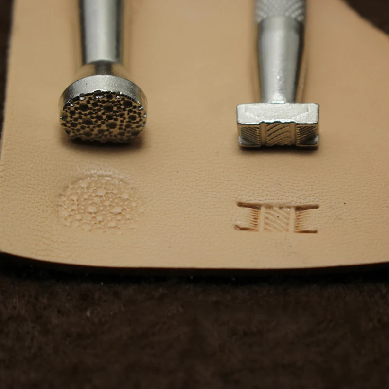 Высокое качество 6 шт./компл. прочный металл кожа резьба ремесло инструменты рабочее седло делая штампы для тиснения Набор инструментов
