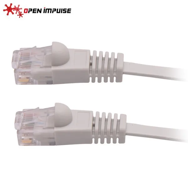 Snagless Grey Flat CAT6 Cable 3