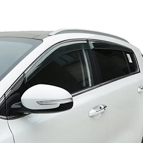 Подходит для Kia Sportage 2017-2019 окна козырек вентиляционный дождь Smoke Sun дефлекторы