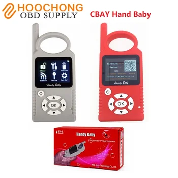 

DHL Hand-held Car Key Copy Auto Key Programmer for 4D/46/48 Chips Handy Baby Cbay v7.0 online update