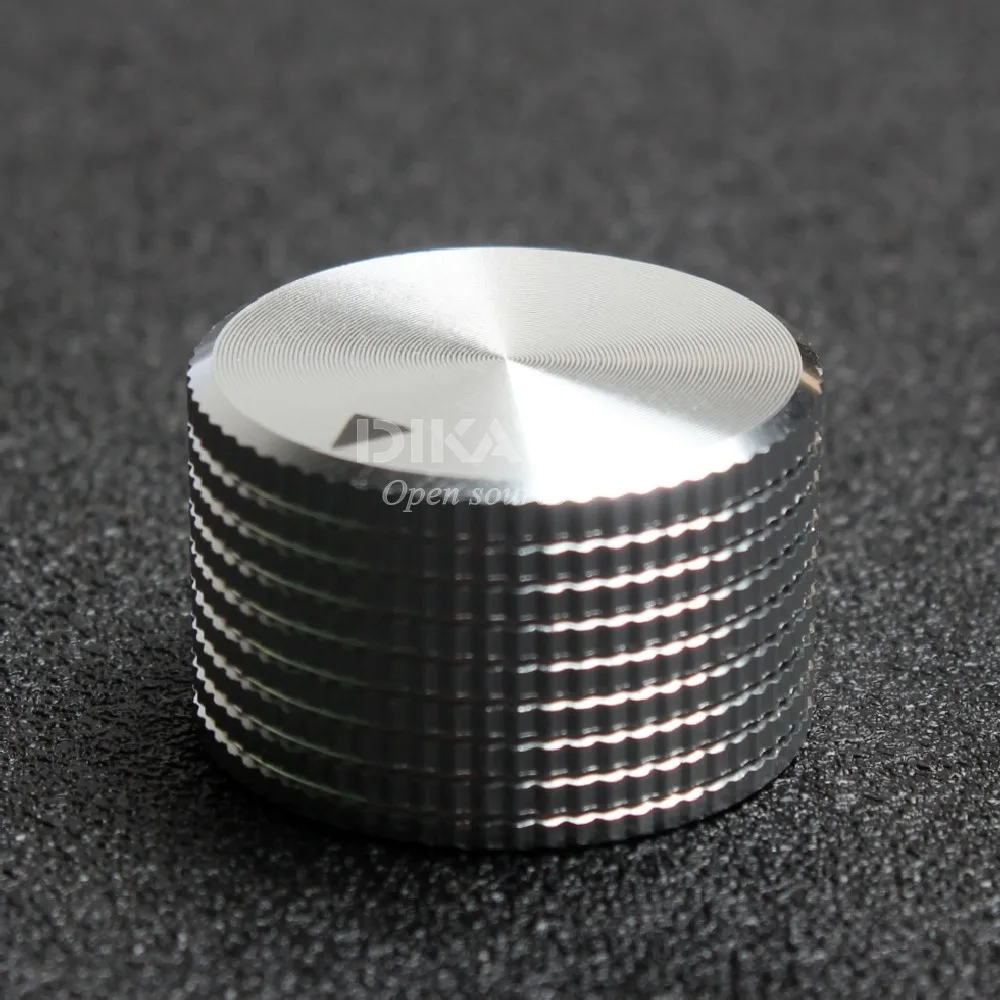 1 PCS Heavy Solid Aluminum Knobs 25 X 15mm Potentiometer Knob Audio