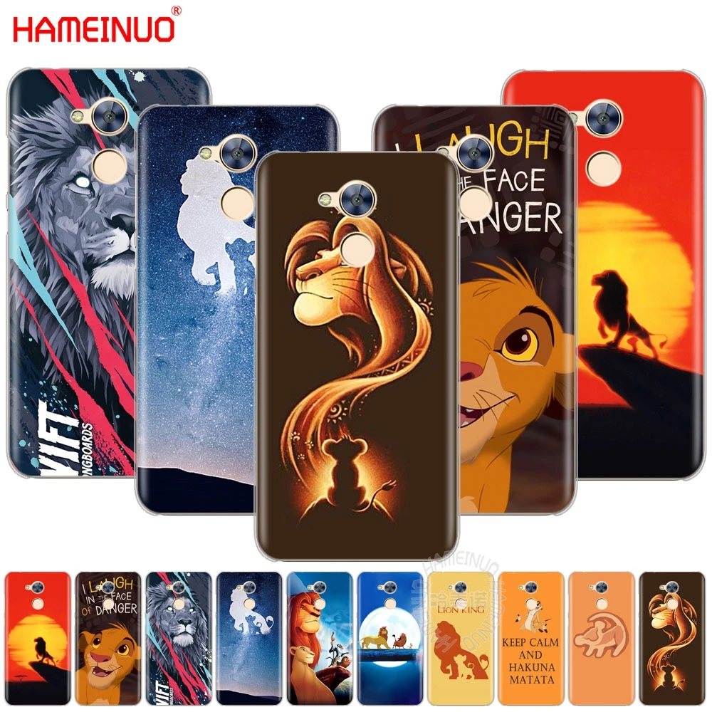

HAMEINUO the lion king animal cell phone Cover Case for Huawei Honor 4A 5A 6A 6C 6X 8 9 NOVA PLUS LITE