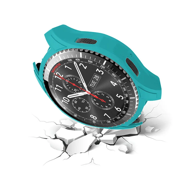 Силиконовый чехол для samsung gear S3 Frontier Galaxy watch 46 мм чехол для смарт часов крышка Спортивная защитная рамка защитная оболочка