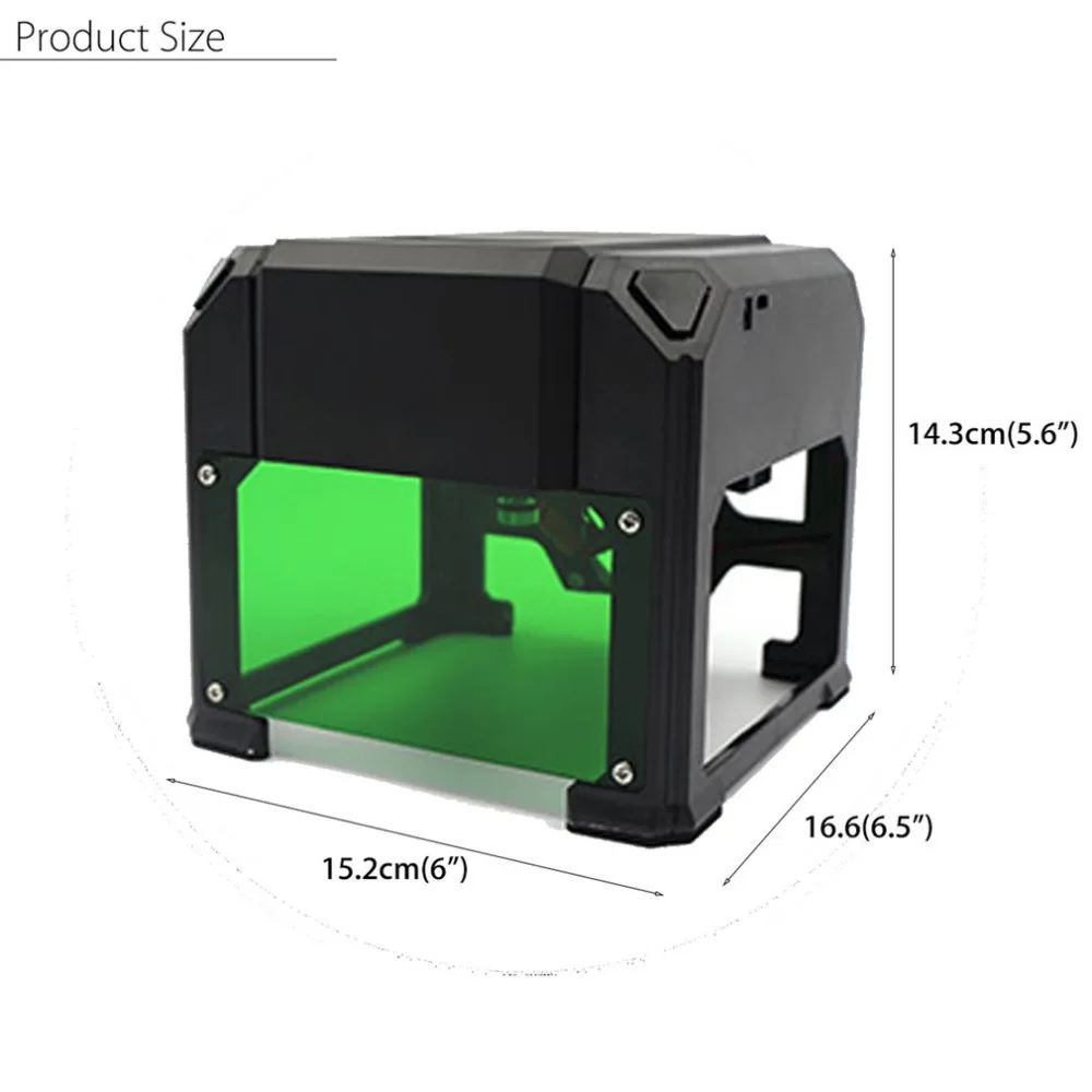 1500mW USB Laser Engraver DIY Logo Mark Printer Cutter Carver Engraving Laser Carving Machine Home Use