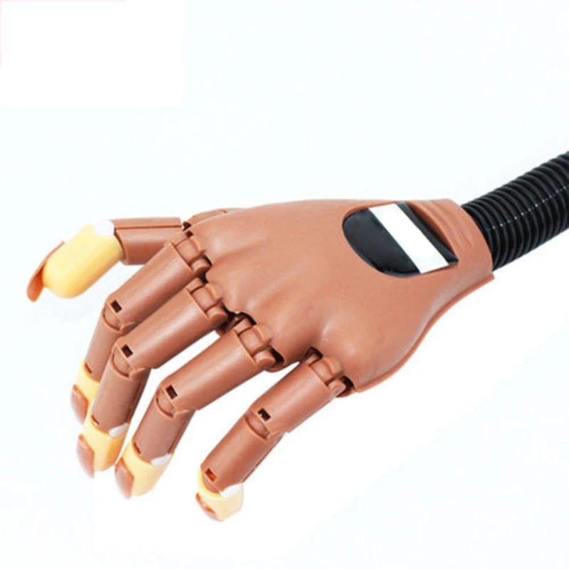 

1pcs Training Hand Professional Nail Trainer Tool Adjustable Nail Art Model Practice Hand DIY Nail training hand Manicure Tools