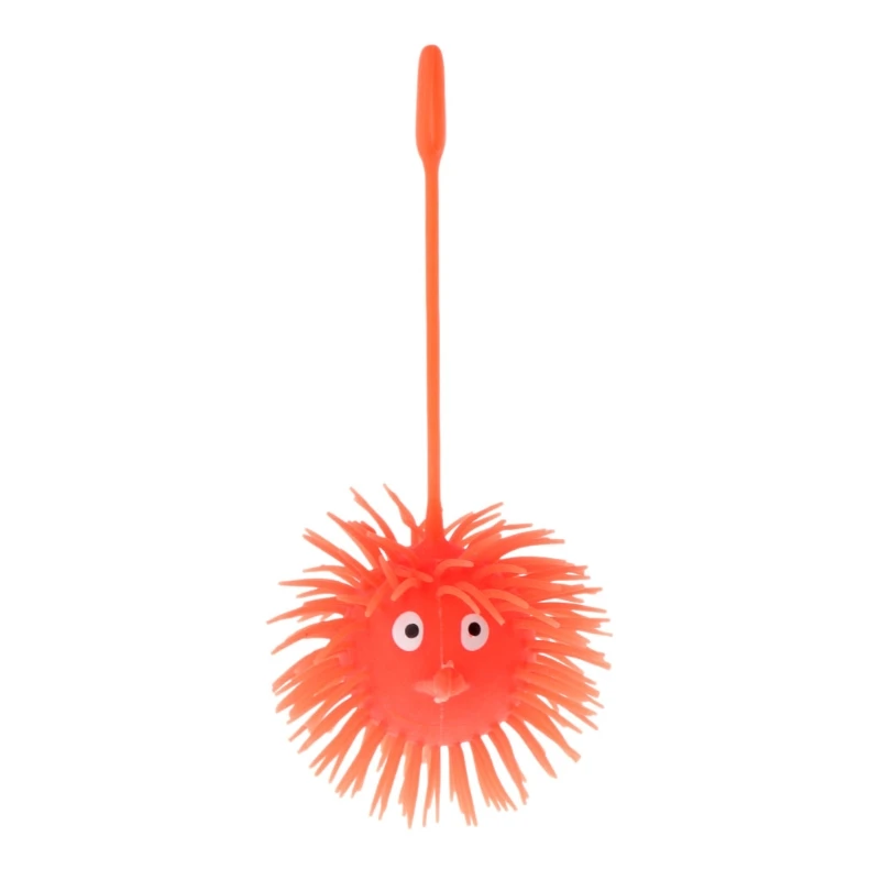 Креативный Ежик мяч снятие стресса длинный нос Забавный мигающий смайлик с внешней стороны моделирования игрушка подарок