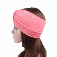Спортивная повязка на голову для йоги, Женская повязка на голову с защитой от пота, повязка на голову для йоги, повязка на голову для фитнеса