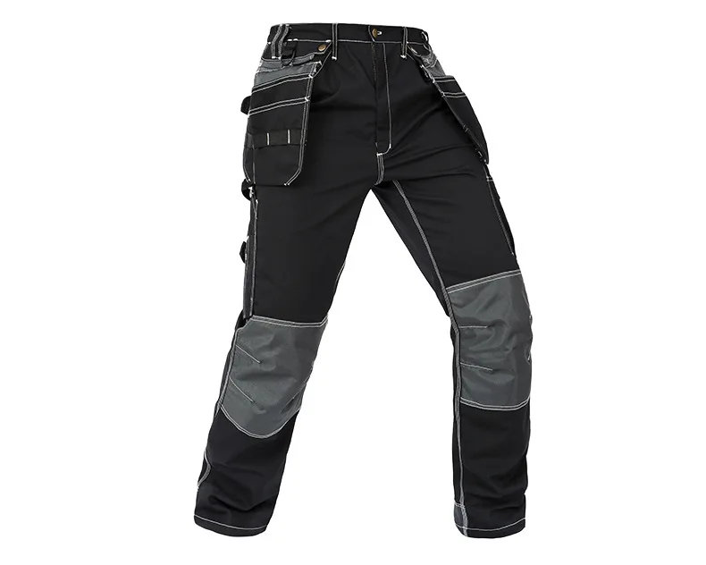 Working Pants Multi-Pockets Wear-Resistant Worker Mechanic Cargo Pants Work Wear Trousers High Quality Machine Repair Pants