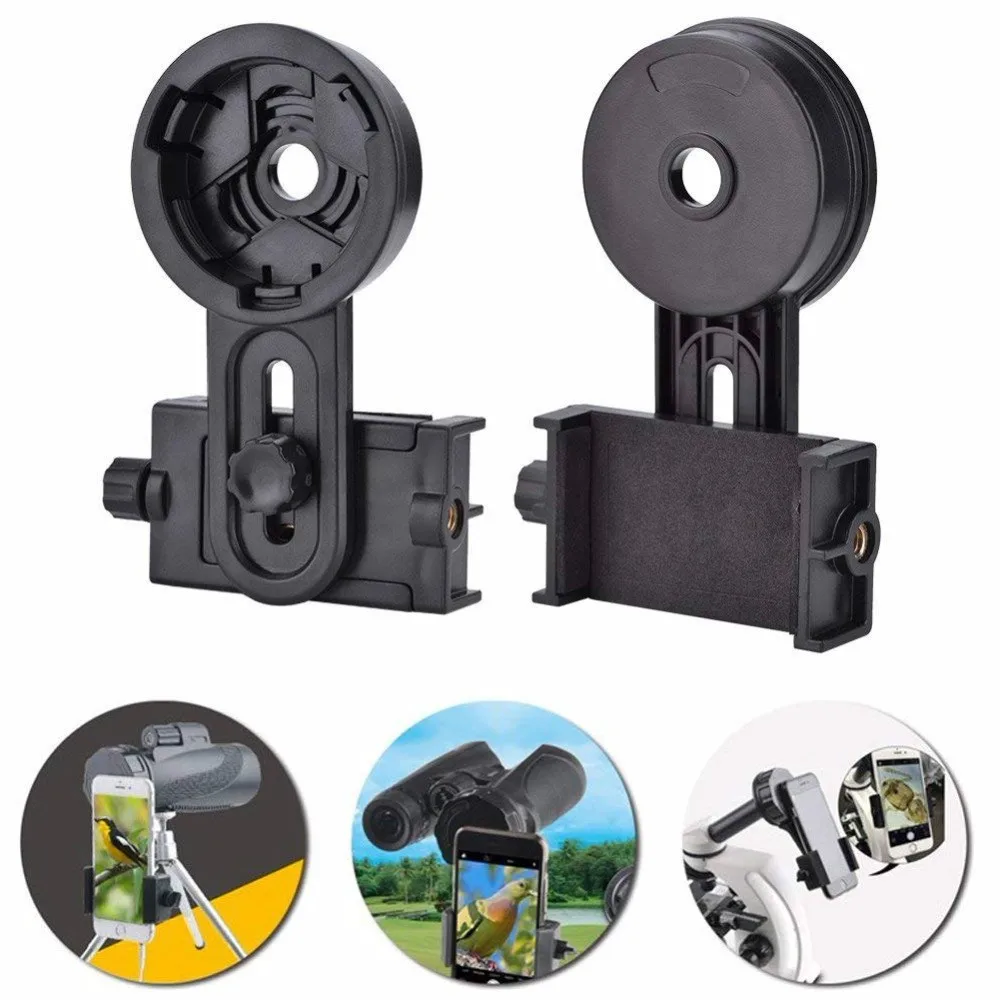 

Universal Telescope Holder Phone lens Quick Photography Adapter Mount Connector for Binoculars Monocular Spotting Scope