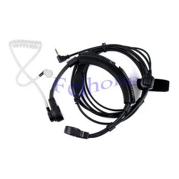 

Finger PTT Throat MIC Headphone 2.5mm 1 Pin Covert Acoustic Tube for Motorola T6200 T5600 Walkie Talkie Two Way Radio