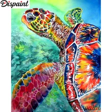 Dipaint полная квадратная/круглая дрель 5D DIY Алмазная картина "Животные морская черепаха" вышивка крестиком 3D домашний декор A11794