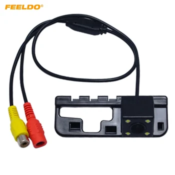 

FEELDO 1Set Special Car Rearview Camera With LED Light for 2010 Honda Civic with guide Line Backup Camera #FD-2050