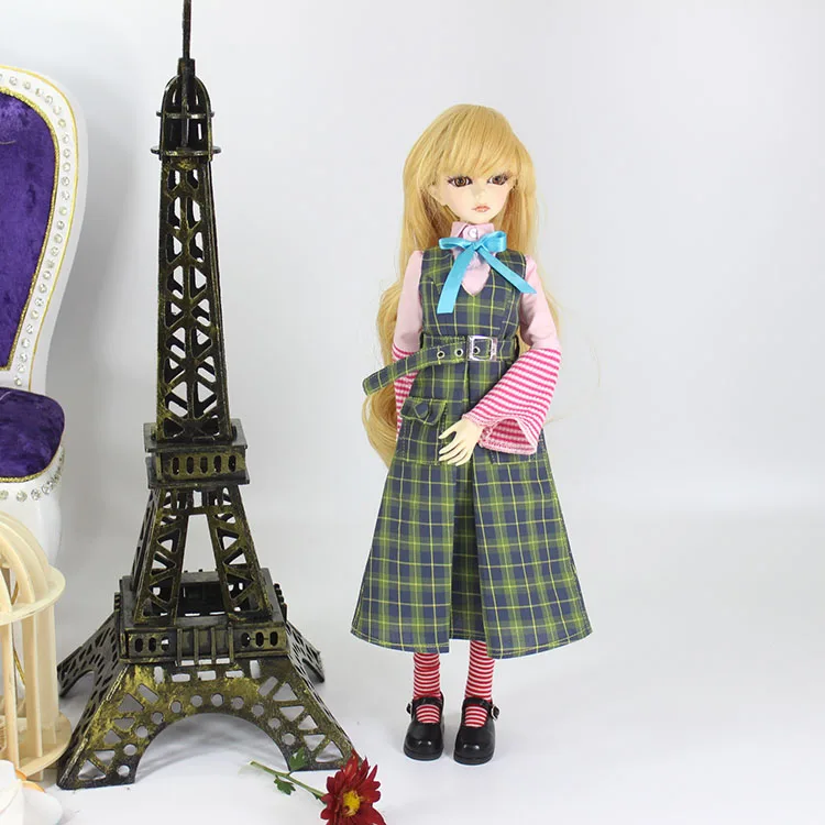 1/4 весы BJD аксессуары для одежды рубашка + платье носки куклы BJD/SD кукла обувь парик