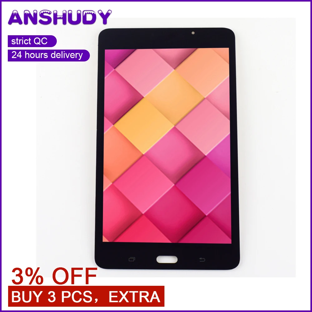 

T280 LCD Touch Screen Digitizer Sensor Assembly For Samsung Galaxy Tab A 7.0 (2016) SM-T280 T280 Display