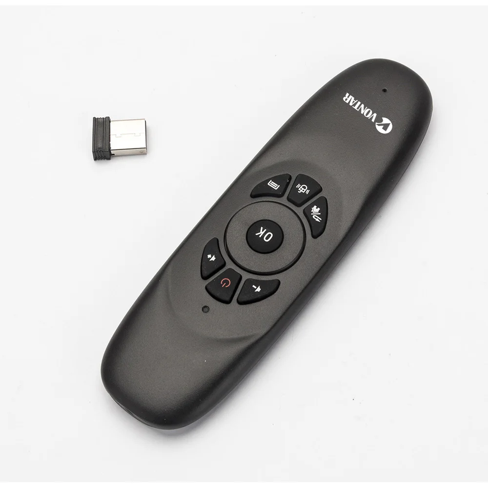 VONTAR C120 air mouse 2 4 Ghz fly 3 цвета с подсветкой английская Русская мини клавиатура для