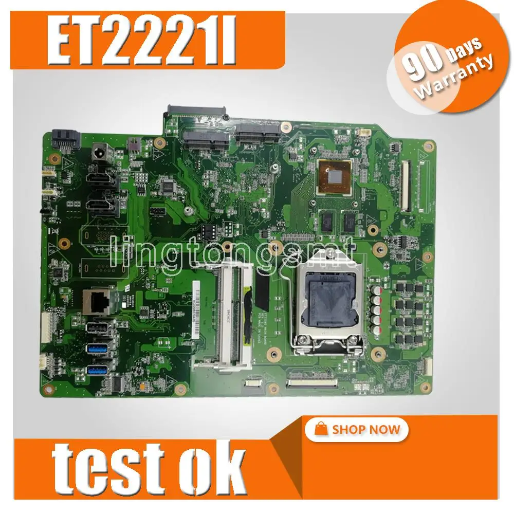 

for ASUS ET2221I ET2221 single display all-in-one motherboard PN: 60pt00r0-mb0c01 90PT00R1-R04000