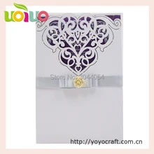 Сделанные на заказ Классические карманные свадебные карточки 50 шт