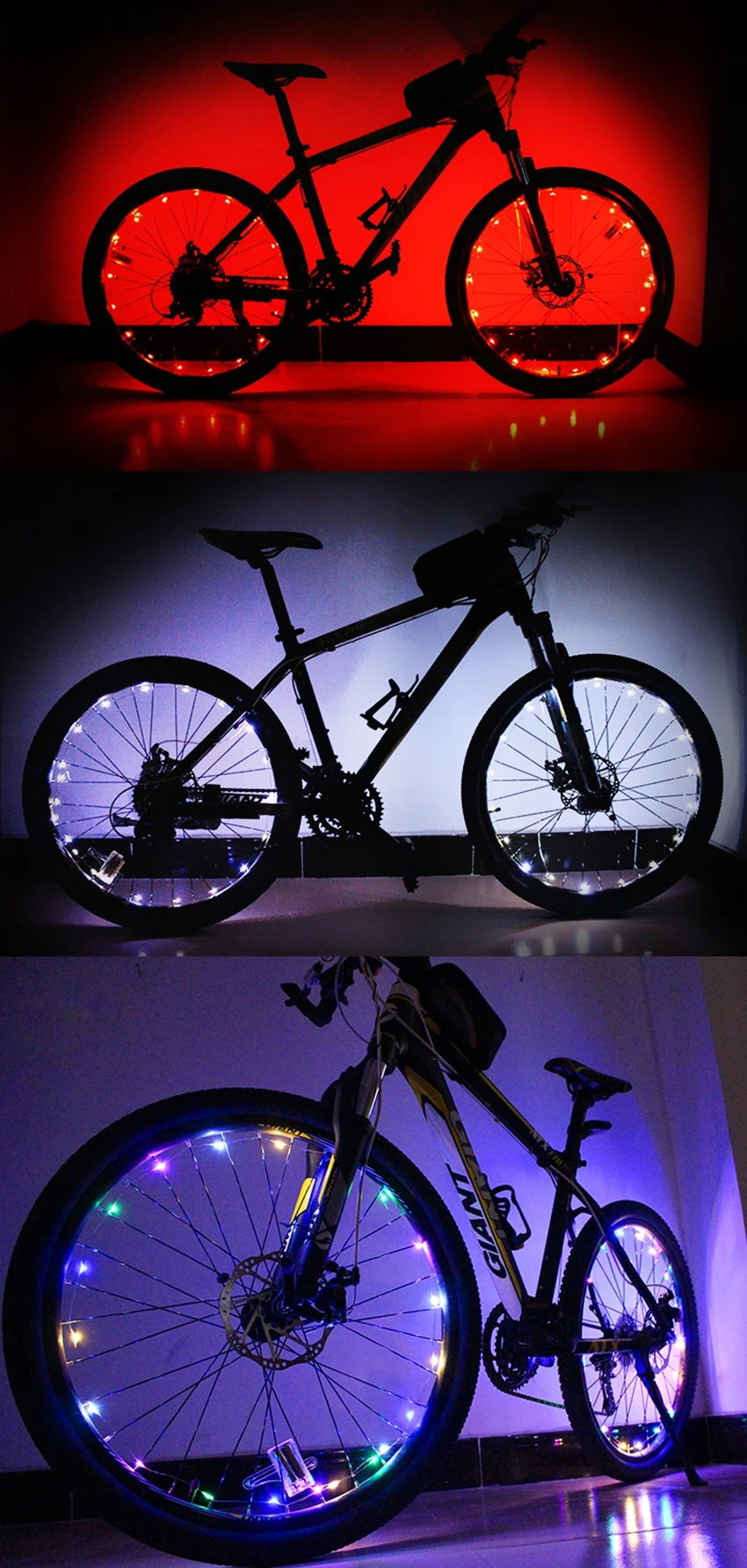 Flash Deal 20 LED Waterproof Colorful Bicycle Lights MTB Road Bike Wheel Light Cycling Wheel Signal Tire Spoke Light 1 Flash Deal 20 LED Waterproof Colorful Bicycle Lights MTB Road Bike Wheel Light Cycling Wheel Signal Tire Spoke Light 1
